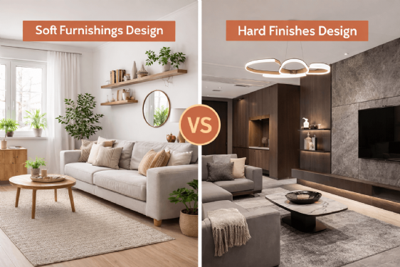 軟裝設計與硬裝差在哪？室內裝潢差異一次看懂